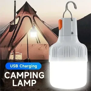 60W Light Outdoor USB Rechargeable LED Light Bulb