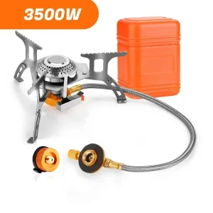 Gas Stove Portable Folding Outdoor Backpacking Stove